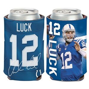 Indianaplois Colts Wincraft #12 Andrew Luck 12oz Can Coolie FREE SHIP