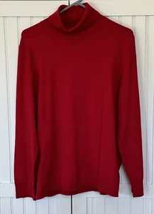 Neu mit Etikett Talbots XLP Damen-Rollkragenpullover rot langärmelig $ 69,50 - Bild 1 von 7