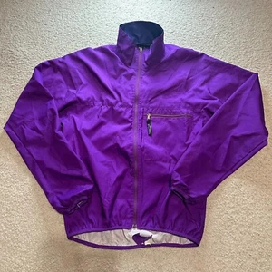 Chaqueta cortavientos para hombre Patagonia con logotipo bordado con cremallera en cuarto talla M - Imagen 1 de 7