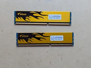 Elixir M2F4G64CB8HB9N-CG 2x 4GB DDR3 1333MhZ Arbeitsspeicher RAM 10600U - Bild 1 von 3