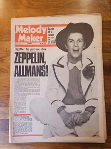 Melody Maker Newspaper May 25th 1974 Led Zeppelin Cover - Foto 1 di 2