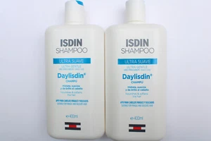 2x Champú ISDIN Daylisdin Ultra Suave 400 ml - Imagen 1 de 2