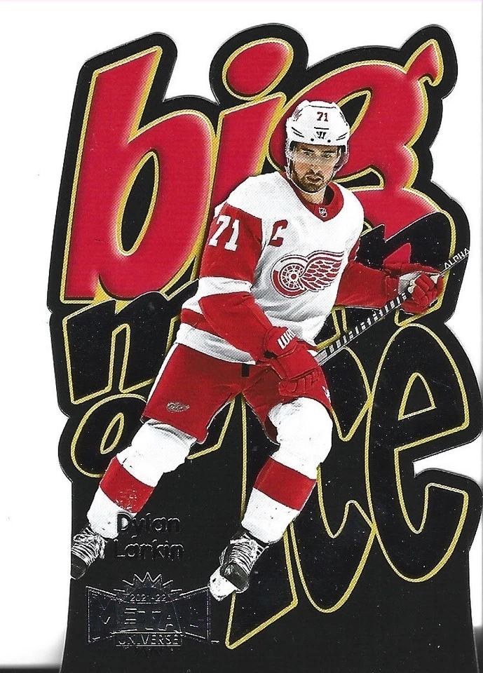 Dylan Larkin #BM-7 - 2021-22 Skybox Metal Universe - Big Man on Ice - Image 1 of 1