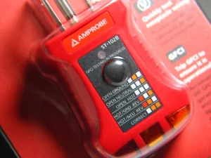 AMPROBE ST-102B GFCI Receptacle Tester - Picture 1 of 3