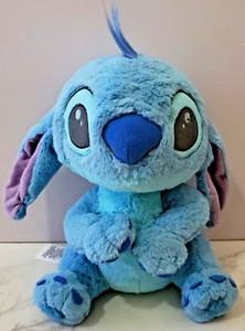 Disney STITCH Plüschtier (Lilo &) Stofftier 10 Zoll große Augen Ohren tief weich bestickt - Bild 1 von 10