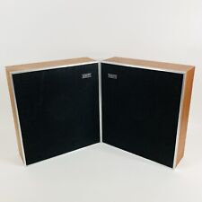 Vintage ROBERTS S907-B w/ AKAI 16F3-2AP Speakers Sealed Hard Wood Made in Japan