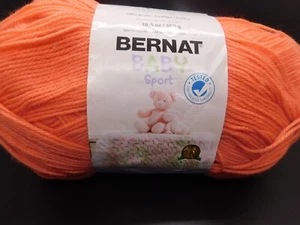 Bernat Baby sport 100% Acrylic 10.5oz Coral crocus  1 skein - Picture 1 of 3