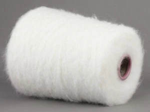 89,50 €/kg Konenwolle * Flauschwolle *39% Baby Alpaka & Merino * Ottico * Nm 6 - Bild 1 von 3