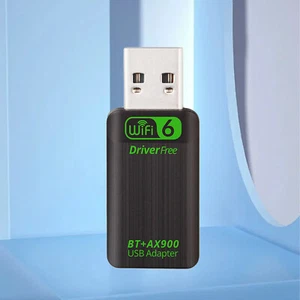 Mini dwupasmowy 600Mbps USB WiFi Wireless Adapter Karta sieciowa 2,4 / 5GHz - Zdjęcie 1 z 14