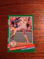 1990 Leaf Donruss91 Rickey Henderson 648
