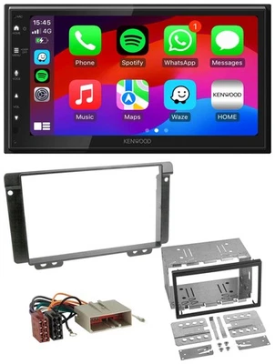 Kenwood MP3 USB DAB 2DIN Bluetooth Autoradio für Land Rover Freelander 2004-2006 - Bild 1 von 4