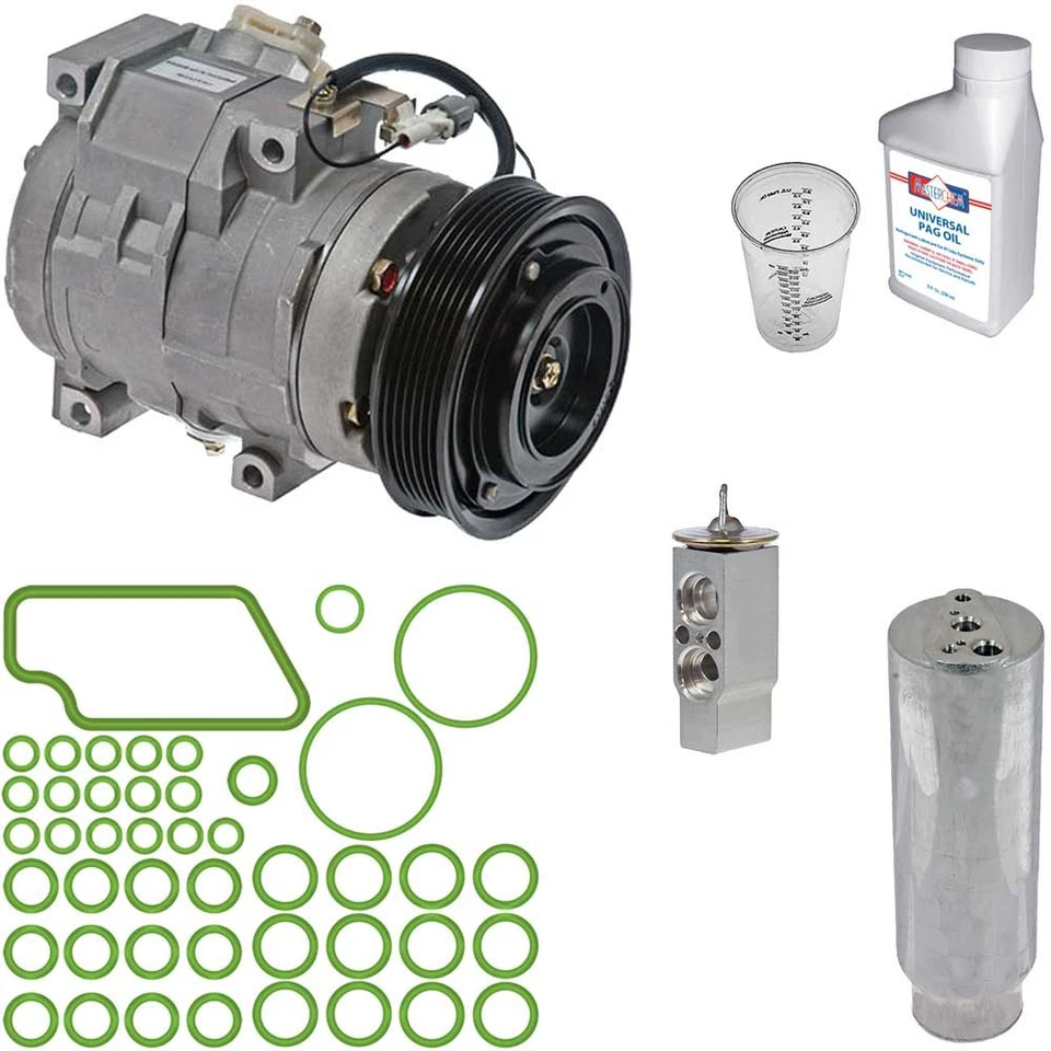 Compresor de aire acondicionado Omega para Toyota Tundra 2000 2001 2002 con kit de reparación de aire acondicionado GAP Foto 1 de 1