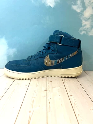 Nike Air Force 1 High 07’ LV8 Afro Punk Blue Men’s Size 13 - Image 1 of 4
