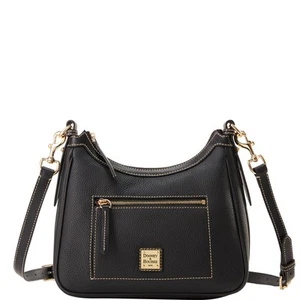 Dooney & Bourke Pebble Grain Crossbody Hobo - Picture 1 of 51