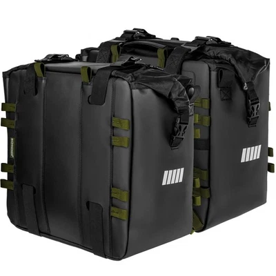 Juego de bolsas de sillín para motocicleta 2569,9 oz, impermeables, Hypalon y nailon, SC-38 por Foto 1 de 4