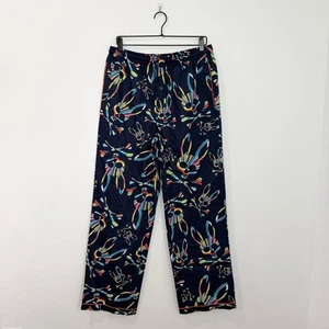 Psycho Bunny Men’s Logo Print Pajama Pants Size Medium - Picture 1 of 5