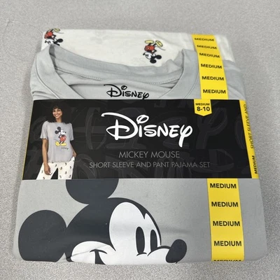 Juego de pijama mediano manga corta y pantalón Disney Mickey Mouse Foto 1 de 4