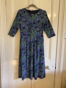 Seasalt Dress, Size 8 Petite. ‘3/4 Wild Bouquet’-Stunning Print, Organic Cotton. - Picture 1 of 13