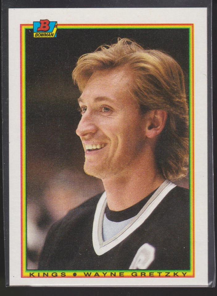 Wayne Gretzky 1990-91 Topps Bowman 143 Los Angeles Kings - Bild 1 von 2