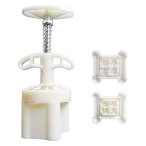 Delicate Chinese Dessert Molds Baking Tool Plastic Mooncakes Press Moulds - Picture 1 of 8