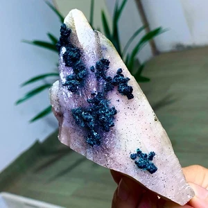 351G Natural Malachite+Calcite Mineral Crystal Sample/China - Picture 1 of 20