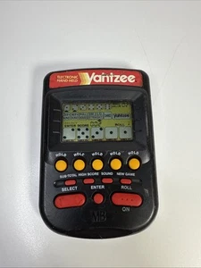 Vintage 1995 Yahtzee Handheld Game Tested Works Nostalgia Electronic MB Company - Picture 1 of 10