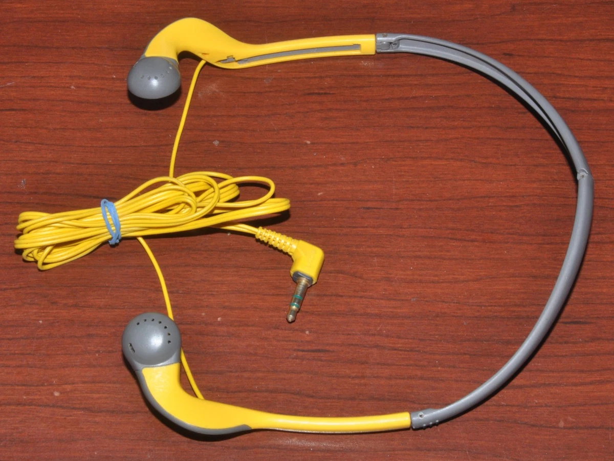 Sony Yellow Headphones | eBay