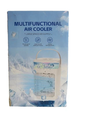 Multifunctional Air Cooler Large Space Air Supply Low Sound 1400ml Capacity NEW - Image 1 of 4