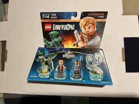 LEGO Dimensions 71205 Jurassic World Owen & ACU w/ Velociraptor & Gyrosphere NEW