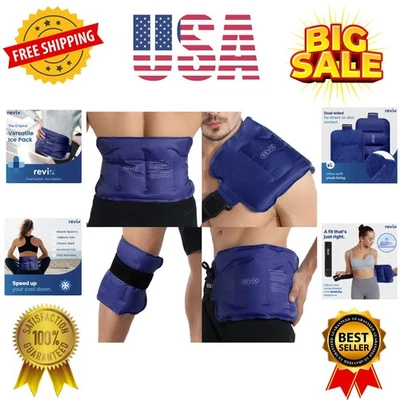 Пакет со льдом для травм многоразовый гель для нижней части спины, холодные пакеты для спины должны... - Изображение 1 из 4