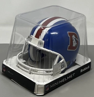 Clinton Portis Denver Broncos Autograph Signed Mini Helmet Tristar Authentic  - Image 1 of 3