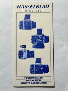 1979 Hasselblad Cameras, Lenses & Accessories 10-Page Price List - Picture 1 of 4