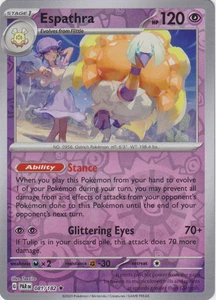 Espathra 081/182 | Paradox Rift | Rare Reverse Holo | NM Pokémon Card - Picture 1 of 1