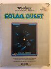 ?? Solar Quest For Vectrex Tested Cib With Box, Insert, Booklet, Overlay