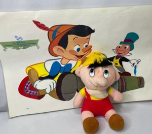 Lote De 2 DE COLECCIÓN PINOCHO DISNEY Y MANTEL INDIVIDUAL CRICKET - Imagen 1 de 9