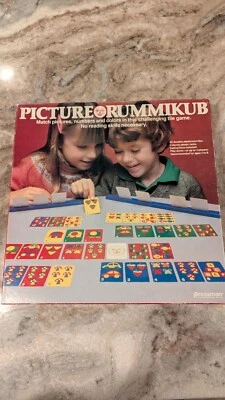 Vintage! -- Picture Rummikub Game 1983 Pressman - Image 1 of 4