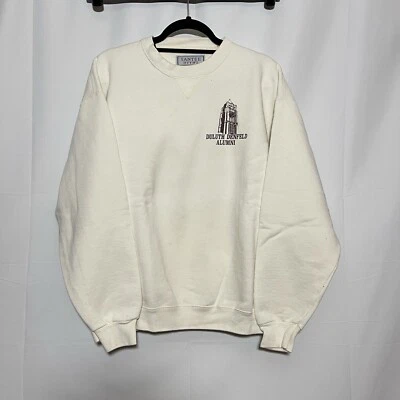 Vtg Duluth Minnesota Graphic Crewneck Sweatshirt DENFELD ALUMNI  Large - Image 1 of 3