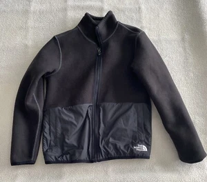 THE NORTH FACE Youth Unisex MEDIUM Reversible Full Zip Sherpa Fleece Jacket MINT - Picture 1 of 8