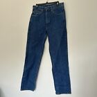 Carhartt Jeans Mens 33X36 Blue Dungaree Fit Carpenters Farm Chore Grunge Stained