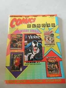 COMICS SOURCE #1, FEBRUARY 1993, VENOM, COMSTAR COMICS, ELECTRIC CITY COMICS, NM - Picture 1 of 2