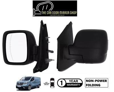 Unidad de espejo retrovisor eléctrico completo lateral izquierdo genuino Fit Renault Trafic 2021-2024 Foto 1 de 4
