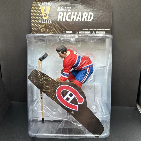 Mcfarlane NHL Legends 7 Maurice Richard Montreal Canadiens 2008 Figure Cover