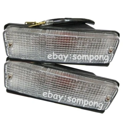Luz de señal de giro del parachoques delantero transparente para TOYOTA COROLLA E70 KE70 TE71 TE72,79-84 Foto 1 de 4
