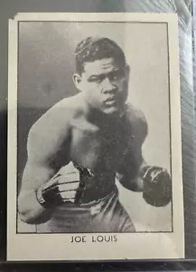 Prensa amalgamada Joe Louis 1935 novato corte a mano - Imagen 1 de 2