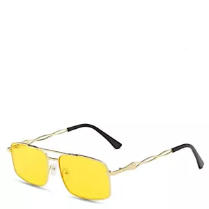 Gafas de Sol Gran Rectángulo 400UV de Aviador Tintado - Imagen 1 de 52