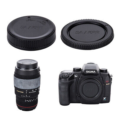 2 Sets Camera Body Cap & Rear Cap For SIGMA SD9 SD10 SD14 SD15 & SA Mount Lens • 8.29€