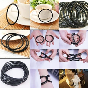 10 Pz Cinturini Gommici Shag Bracciali Bracciali Gomma Gelatina Gomma 2024 - Foto 1 di 8