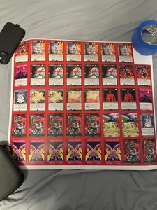 MetaZoo Seance St. Germaine Theme Deck Uncut Non Holo Sheet! Black Mass!! - Picture 1 of 6