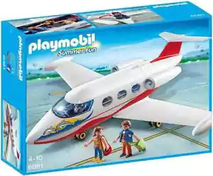 Playmobil 6081 - Summer Jet Plane - Private Jet - City Life Vacation - Picture 1 of 6