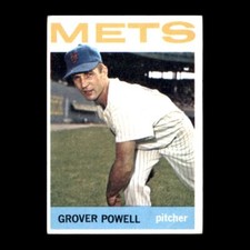 Grover Powell 1964 Topps Rookie New York Mets #113 Set Filler Read!